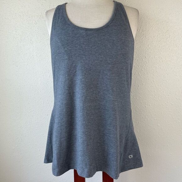 Gap Fit Gray Workout Tank Top Size L EUC - Picture 1 of 7
